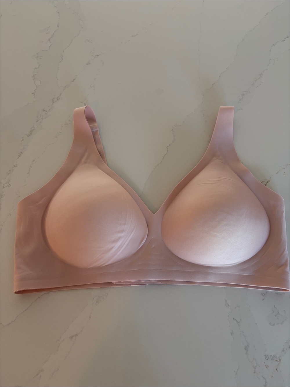 Shecurve XL Seamless Light Pink Wireless Comfort Bra